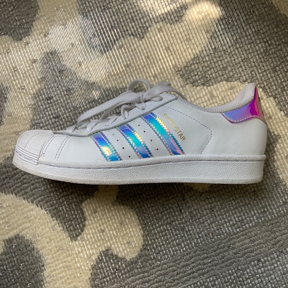 Adidas superstars holographic womens store
